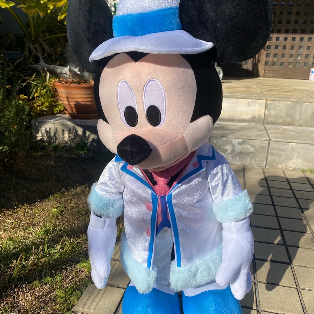 Disney Disney Mickey Standing Plush Toy Christmas Ornament Ichiban Kuji Japan